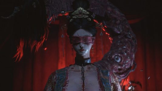 《明末：渊虚之羽》新套装截图 诡异新娘身姿傲人